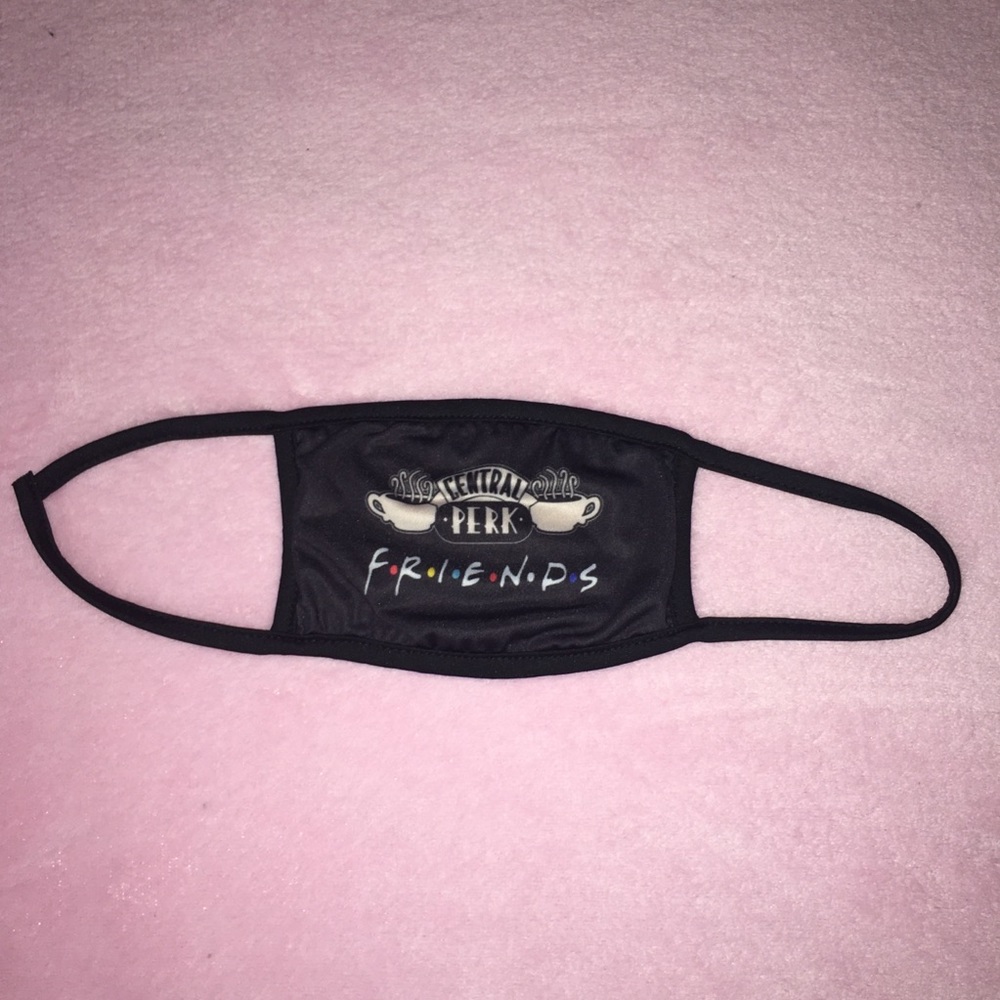 Brand NEW FRIENDS TV show black face mask